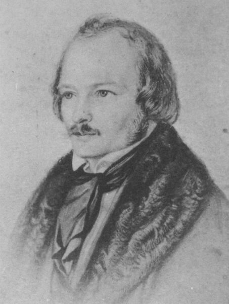 Wilhelm Schulz (Lithographie um 1840)