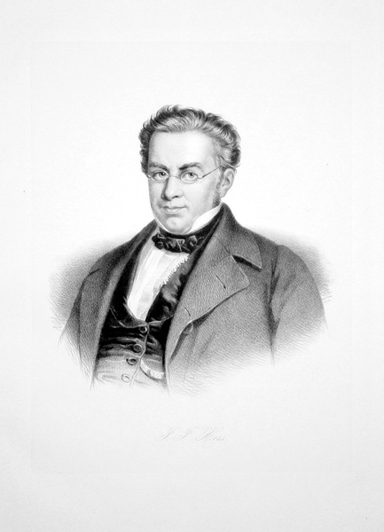 Johann Jakob Hess (Lithographie um 1860)