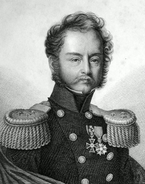 Girolamo Ramorino ( Stahlstich)