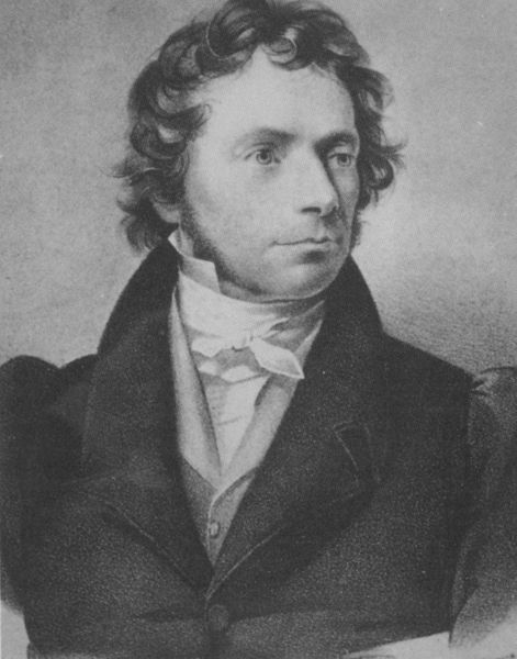 Lorenz Oken (Lithographie von Friedrich Oldermann um 1825)