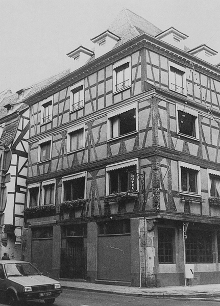 Das Rebstöckel (heute Hotel Europe) (Foto, 1986).