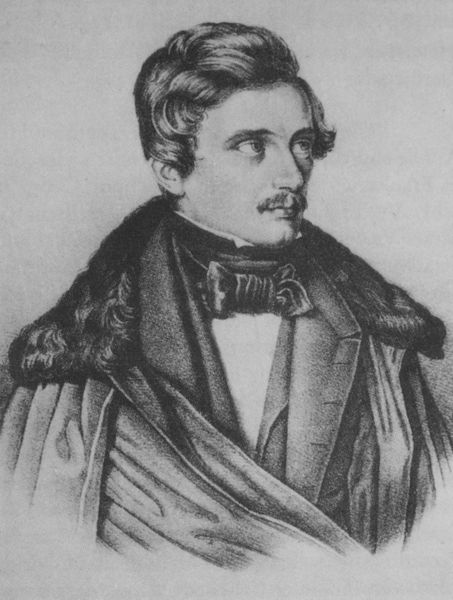 Eduard Duller (Lithografie um 1835/40)