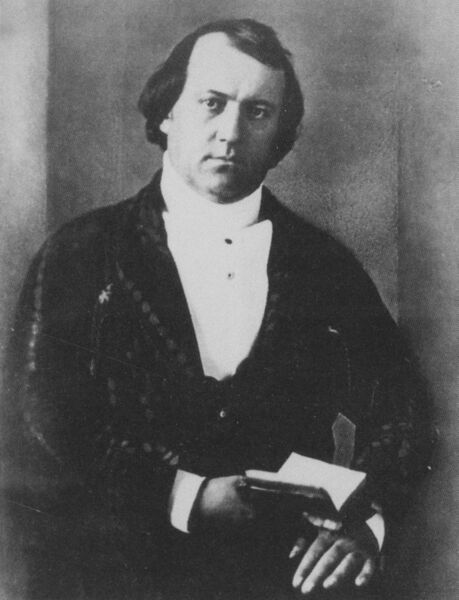 Johann Wilhelm Baum (Daguerreotypie um 1850)