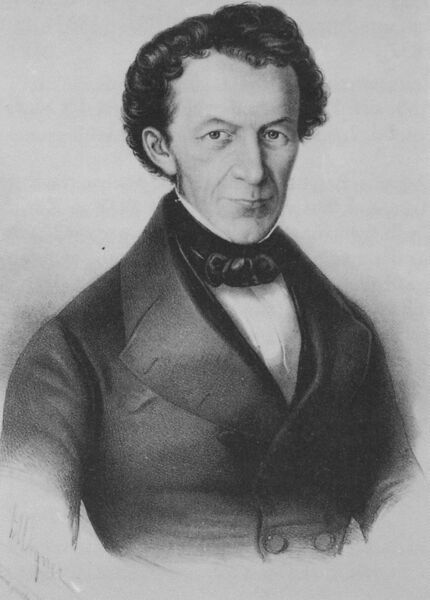 Hans Ulrich Zehnder (Lithographie um 1844)