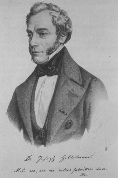 Joseph Hillebrand (Lithographie von Valentin Schertle um 1830/1840)