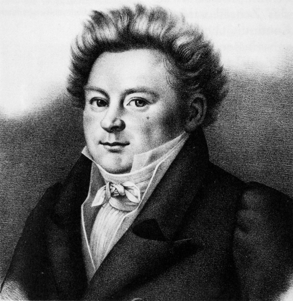 Carl Dilthey (Lithographie von A. Müller um 1830)