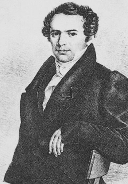 Johann Lukas Schönlein (Lithographie von Sigmund Hesselbach nach Mattenheimer)