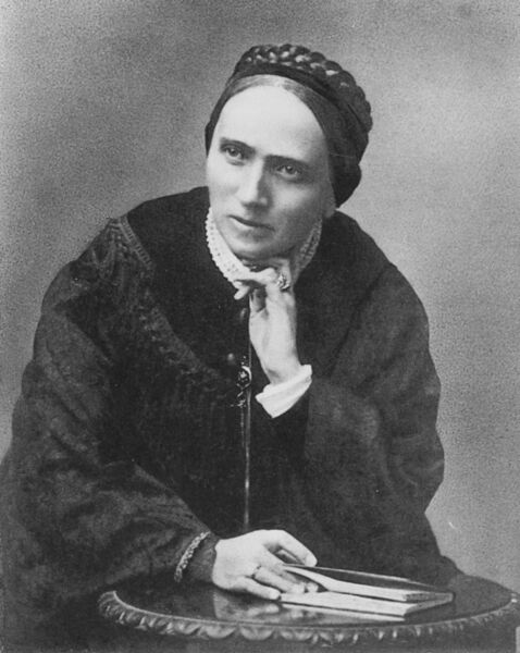 Luise Büchner (Fotografie um 1870).